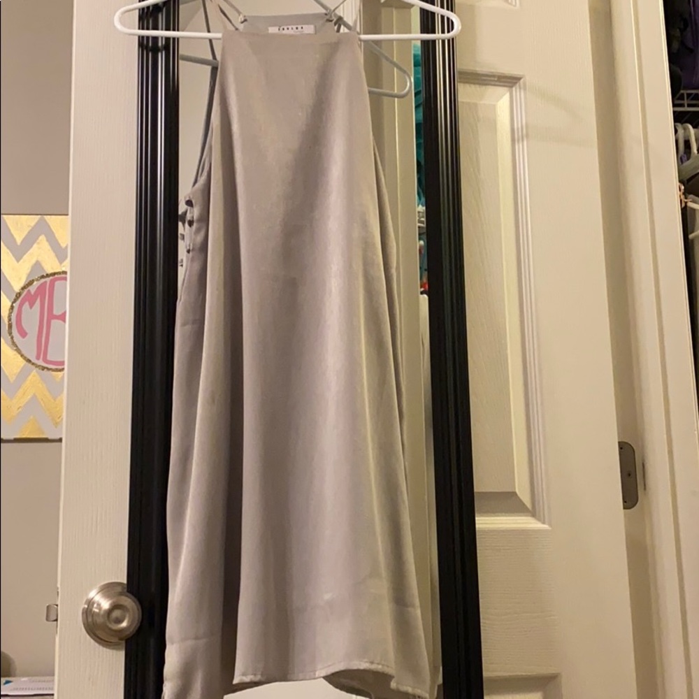 Silver dress